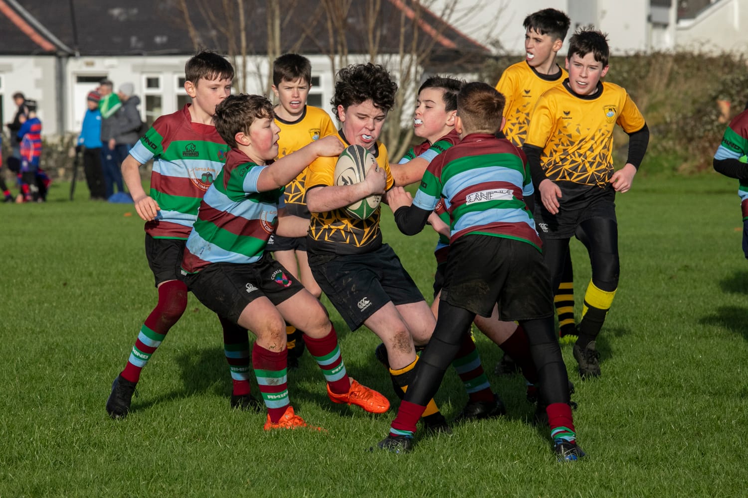 Carrick Rugby Boys U12s – Half-time game Dexcom Stadium – Carrick on Shannon Rugby Club